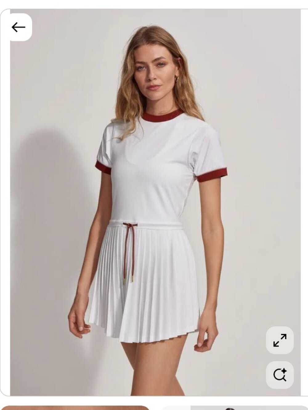 Varley Trent Court Dress - Size S